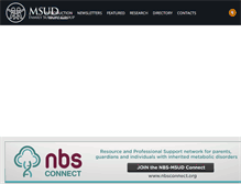 Tablet Screenshot of msud-support.org